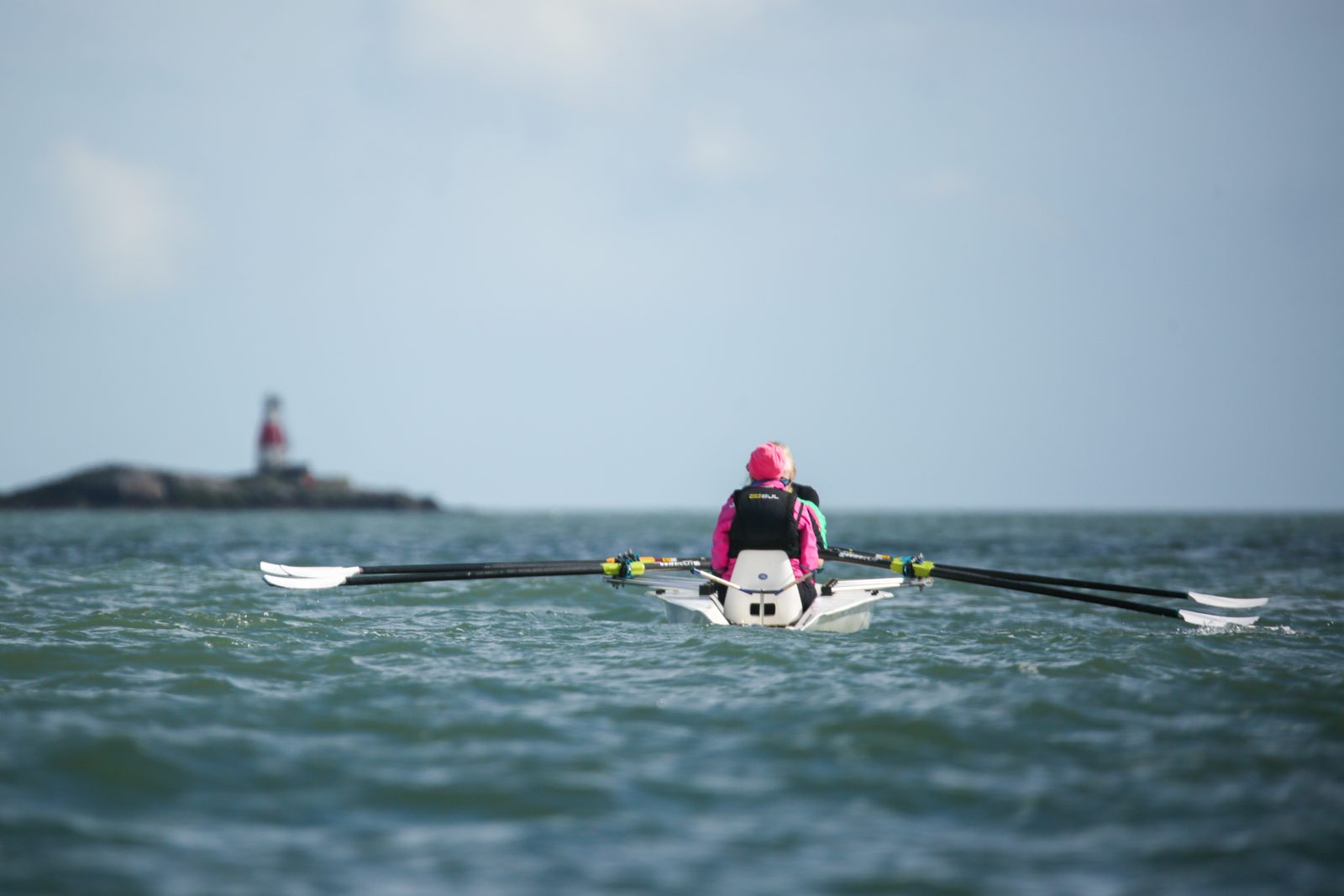 Rowing on Dublin Bay
