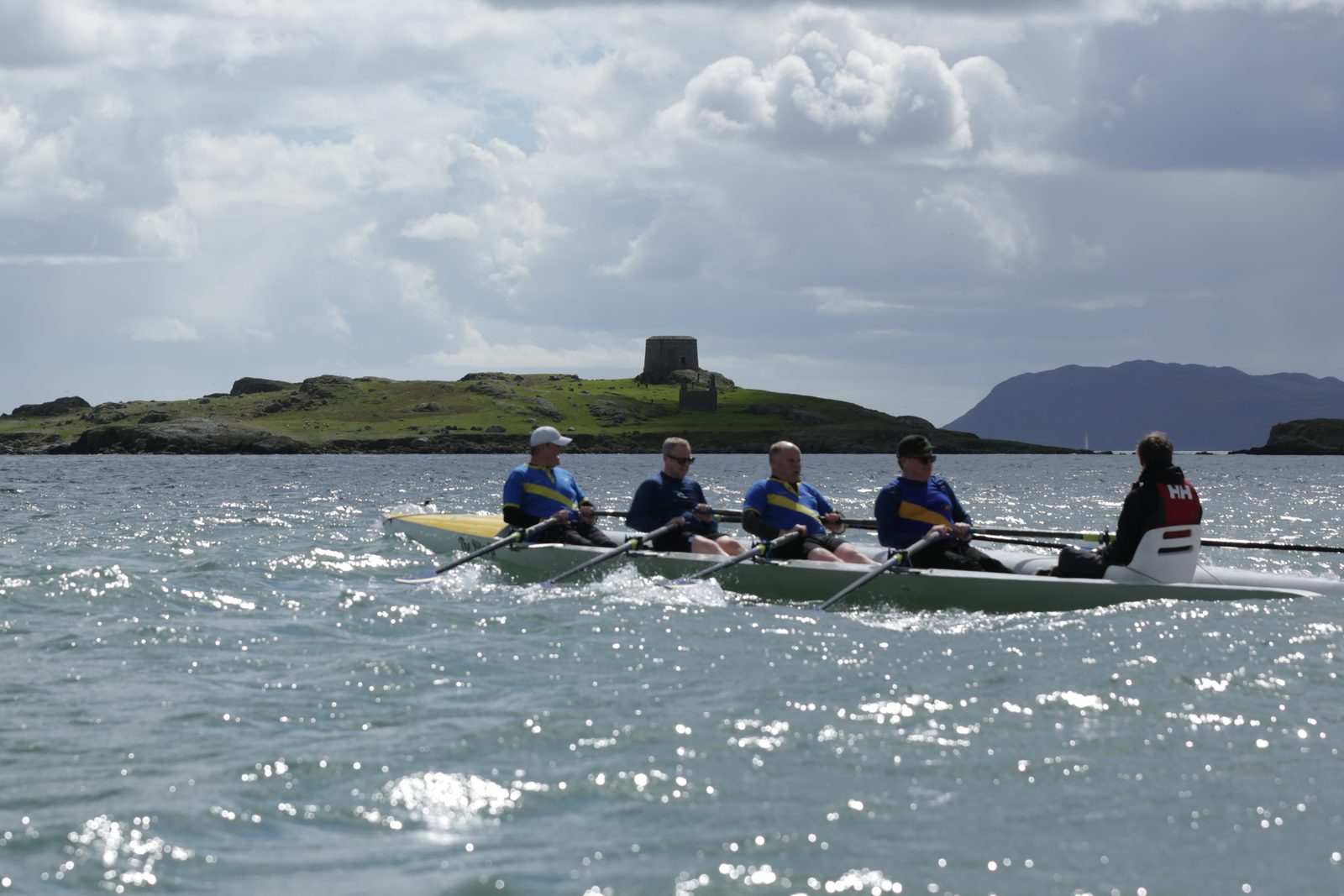 Rowing on Dublin Bay