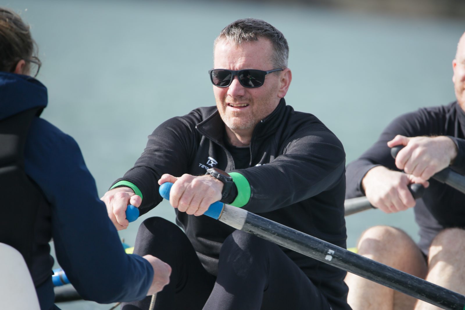 Rowing on Dublin Bay
