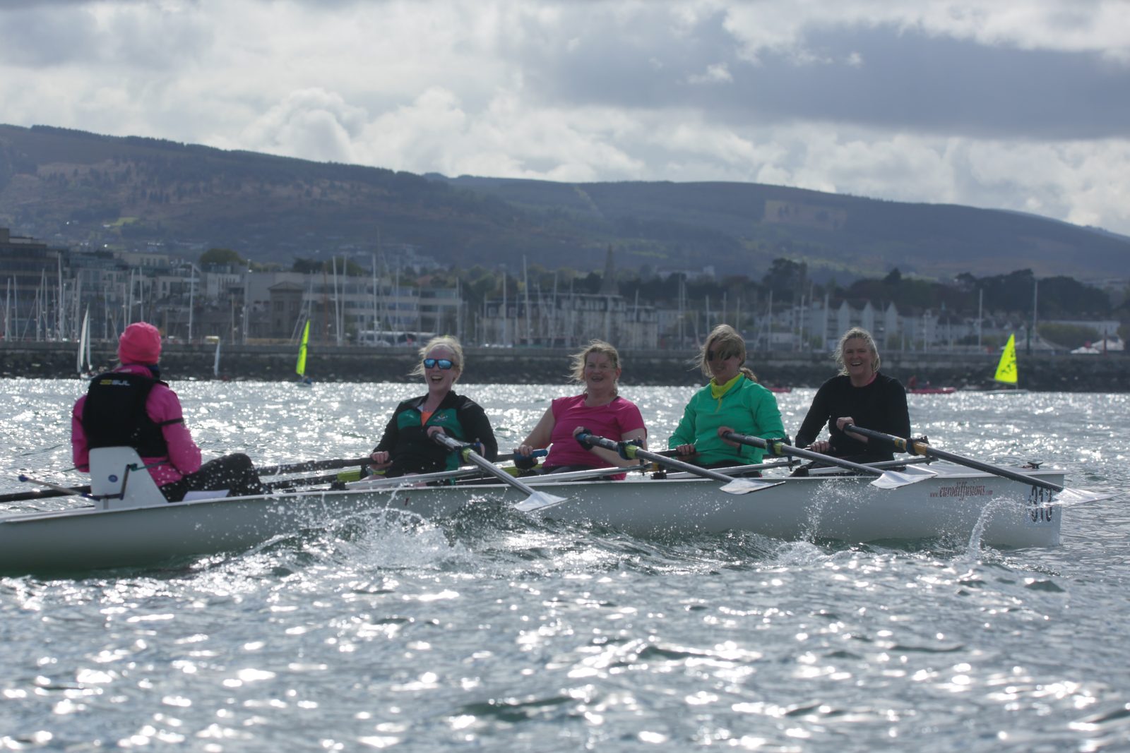 Rowing on Dublin Bay