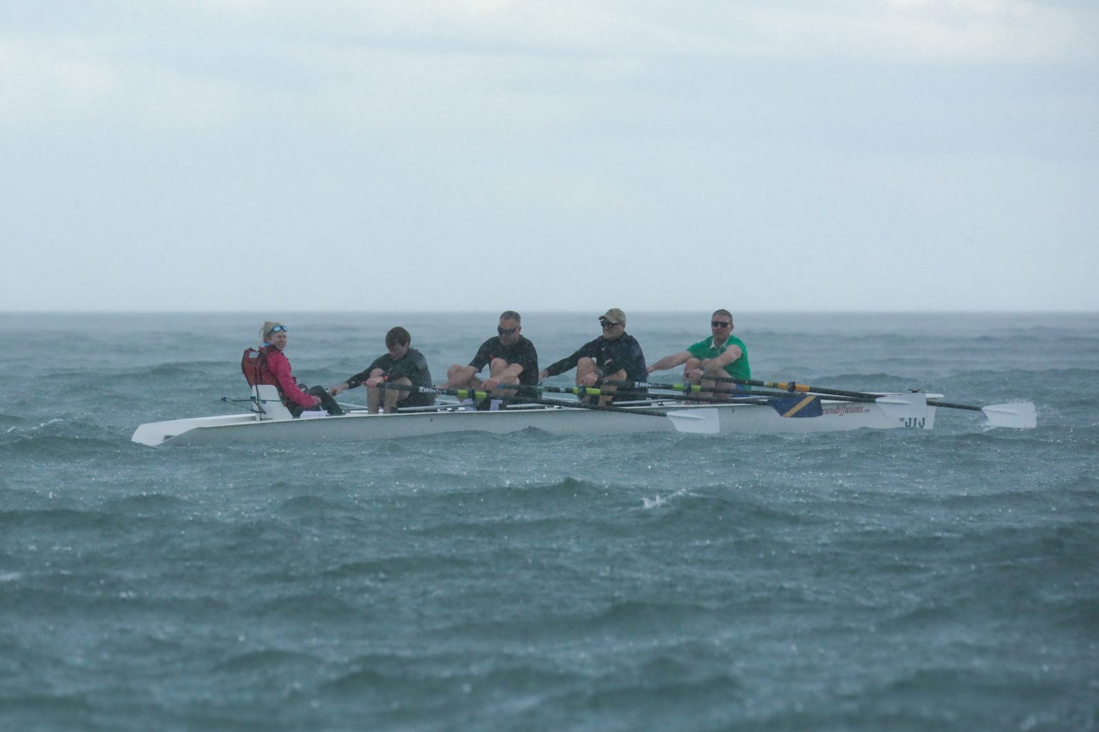 Rowing on Dublin Bay