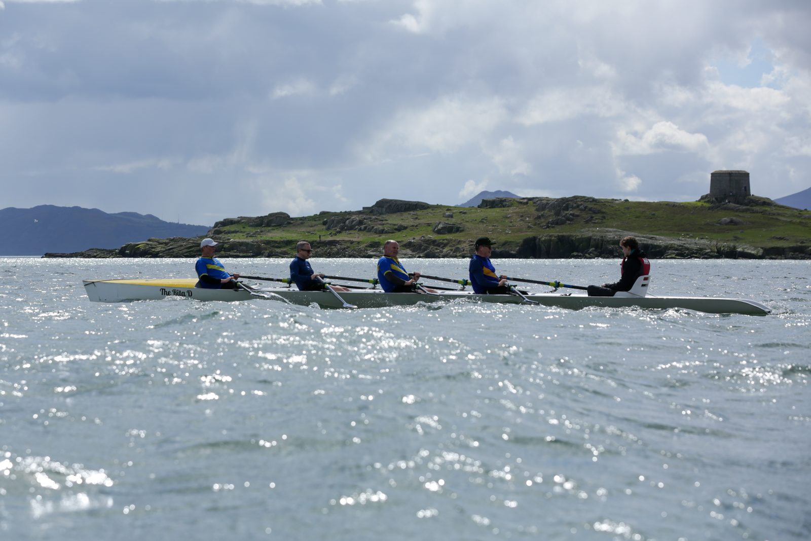 Rowing on Dublin Bay