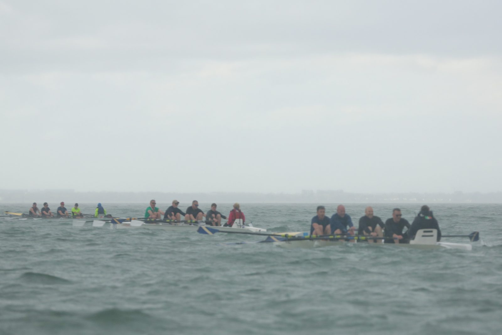 Rowing on Dublin Bay
