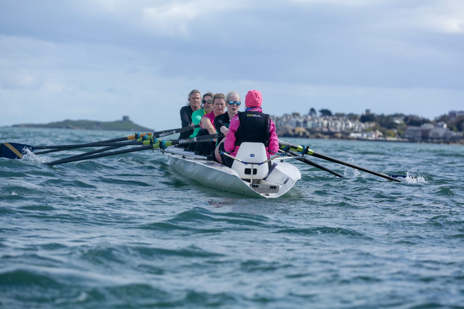 Rowing on Dublin Bay
