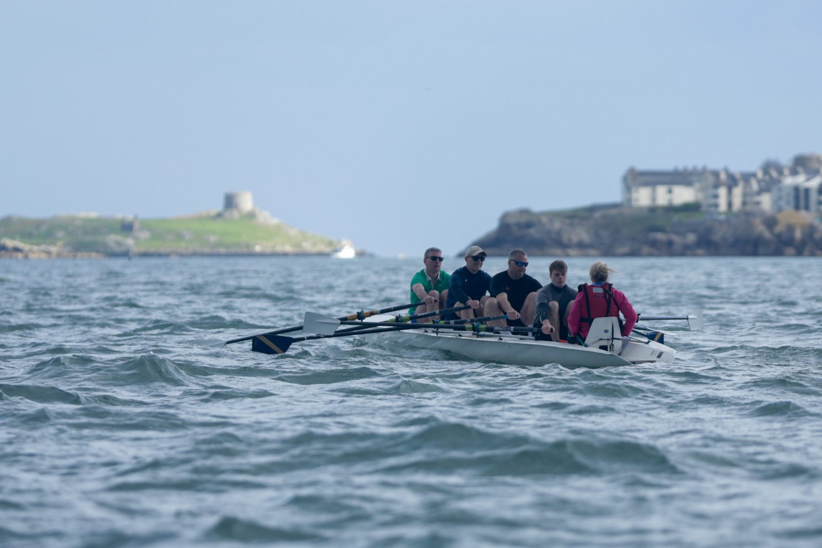 Rowing on Dublin Bay