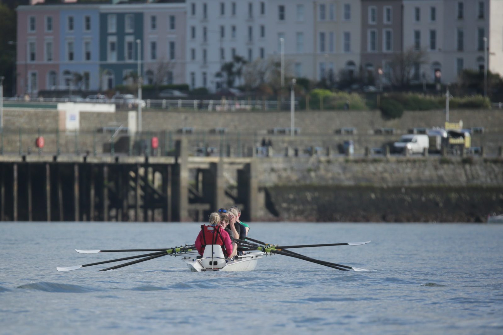 Rowing on Dublin Bay