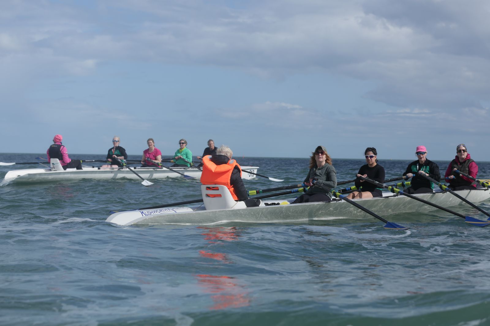 Rowing on Dublin Bay