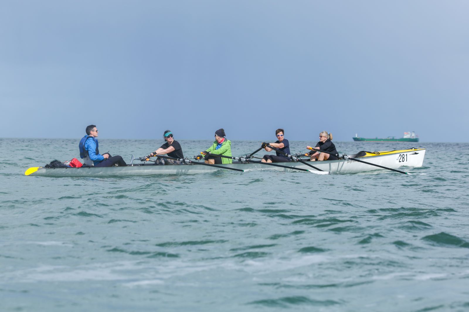 Rowing on Dublin Bay