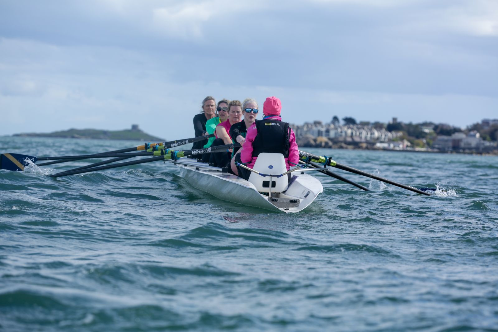Rowing on Dublin Bay