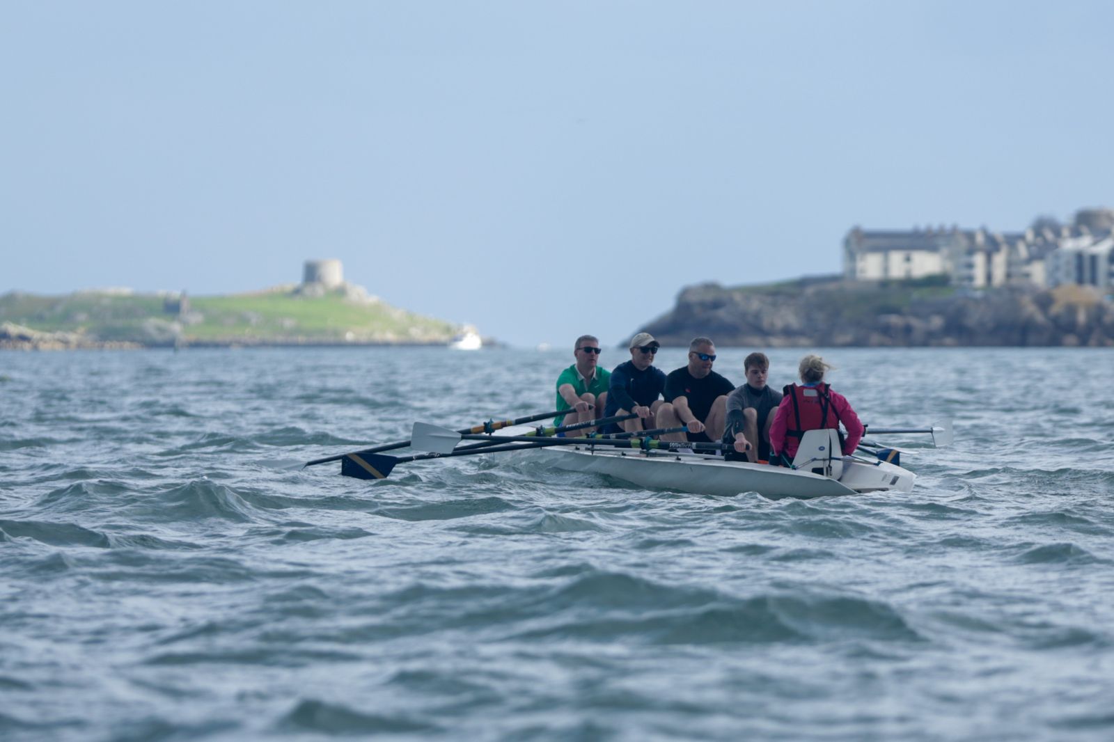 Rowing on Dublin Bay