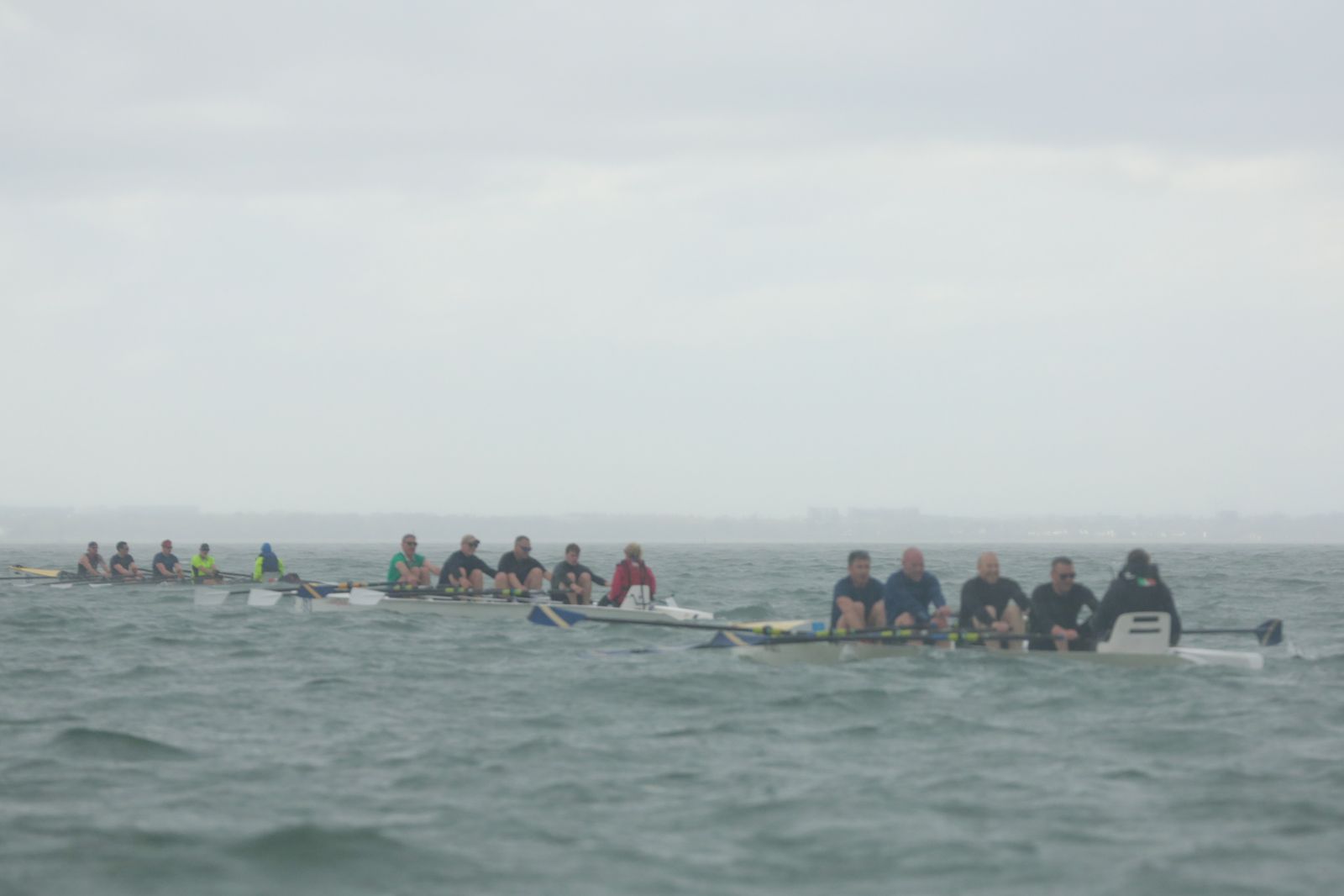 Rowing on Dublin Bay