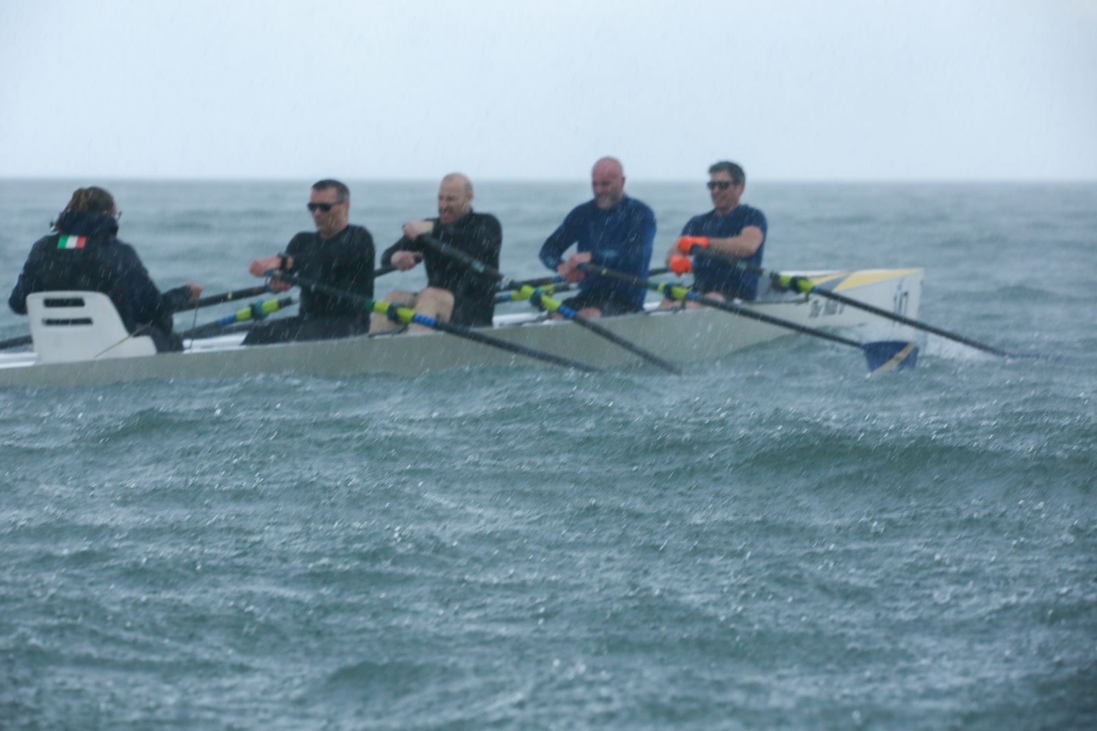 Rowing on Dublin Bay