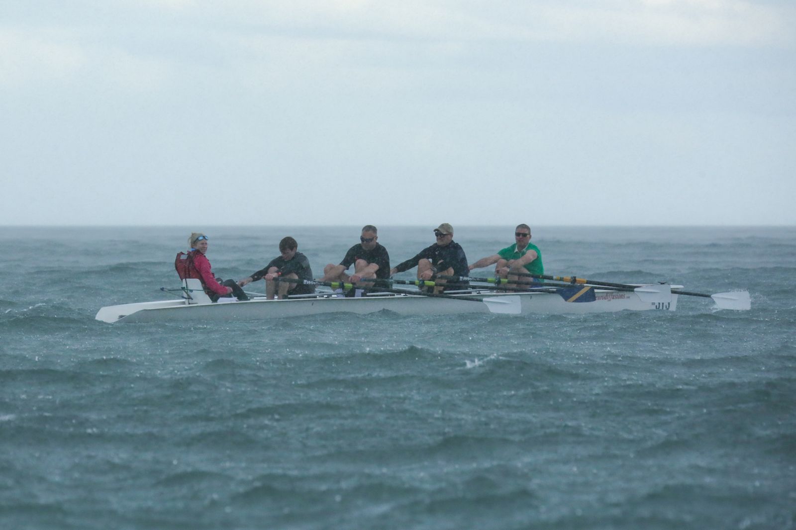 Rowing on Dublin Bay
