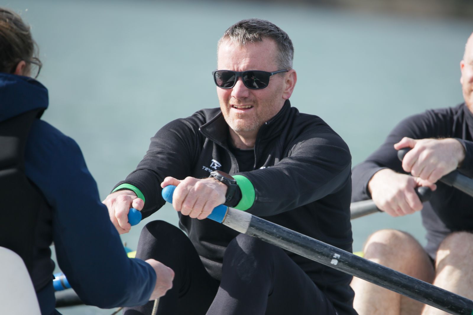 Rowing on Dublin Bay