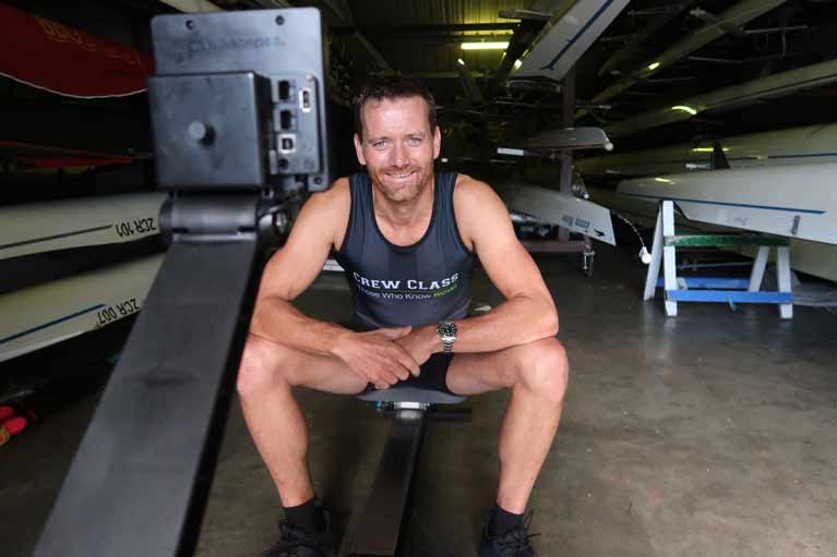 Niall O'Toole, Crew Class founder, on the rowing machine