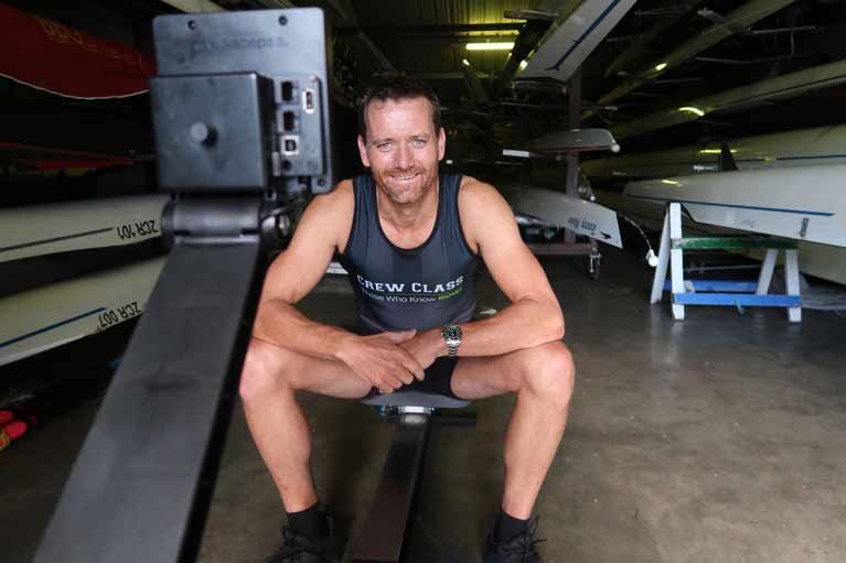 Niall O'Toole, Crew Class founder, on the rowing machine